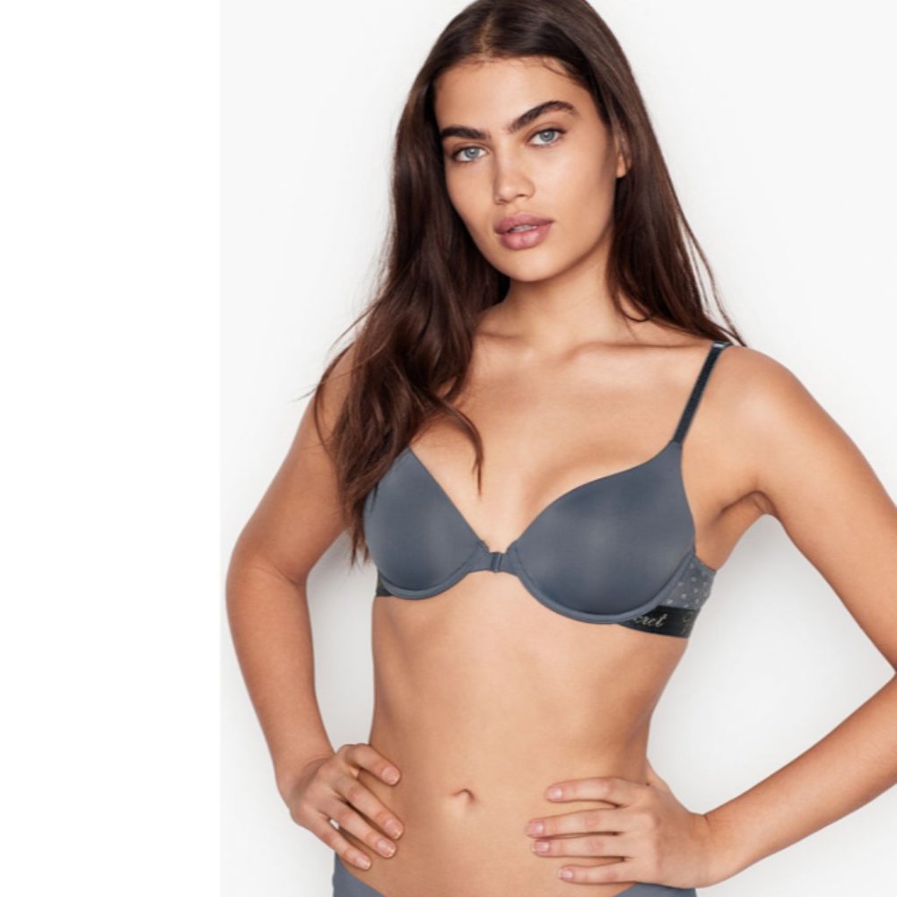 NWT VS Sexy Demi Bra in Dark Grey